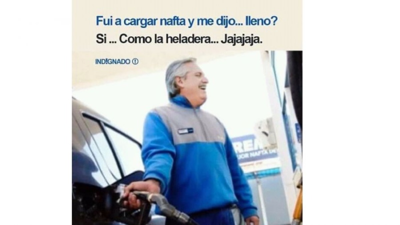 Subió la nafta y volvieron los memes