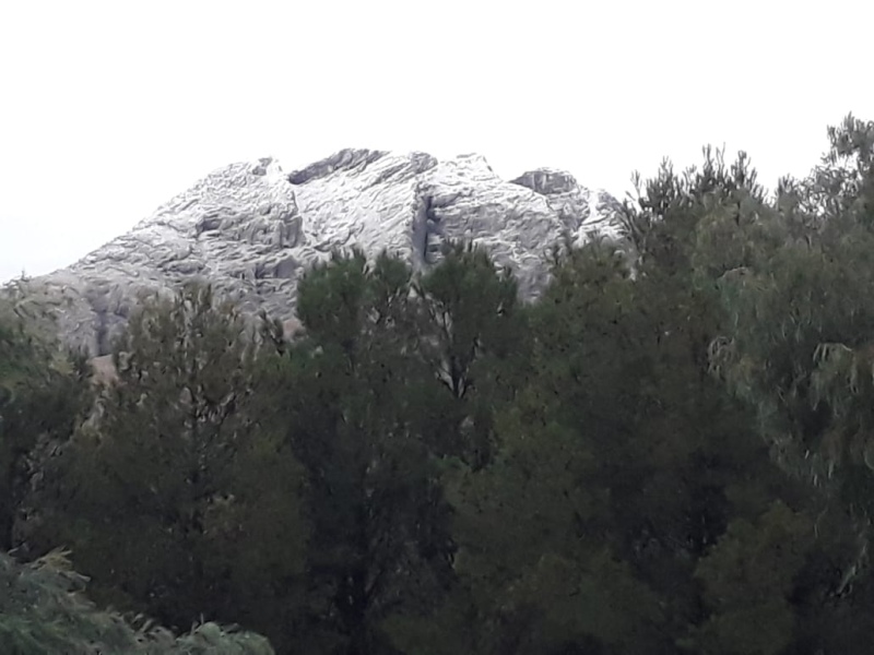 Primeras nevadas del año en las sierras