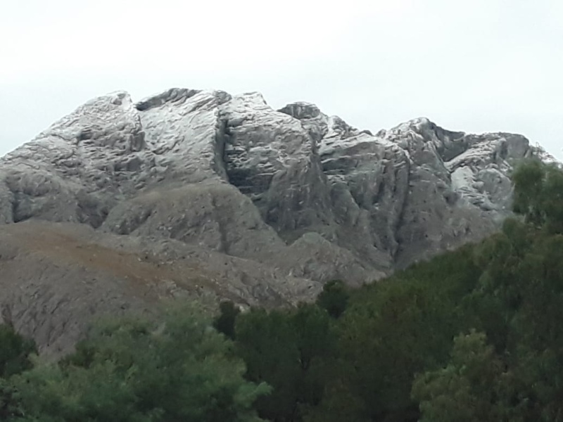 Primeras nevadas del año en las sierras