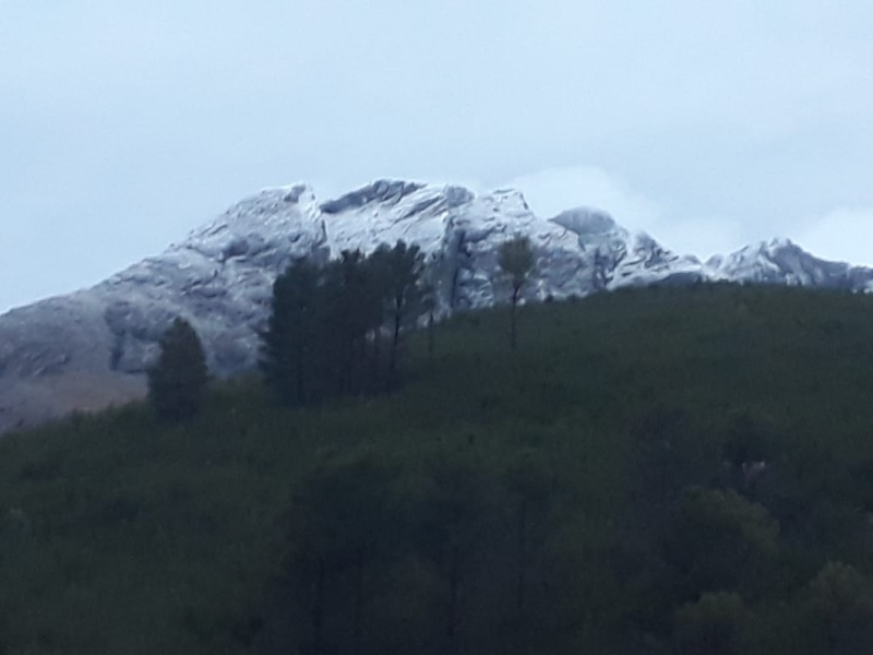 Primeras nevadas del año en las sierras