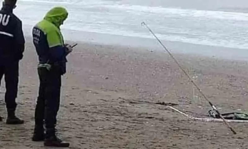 Un turista pescó un brazo y otro encontró un torso humano