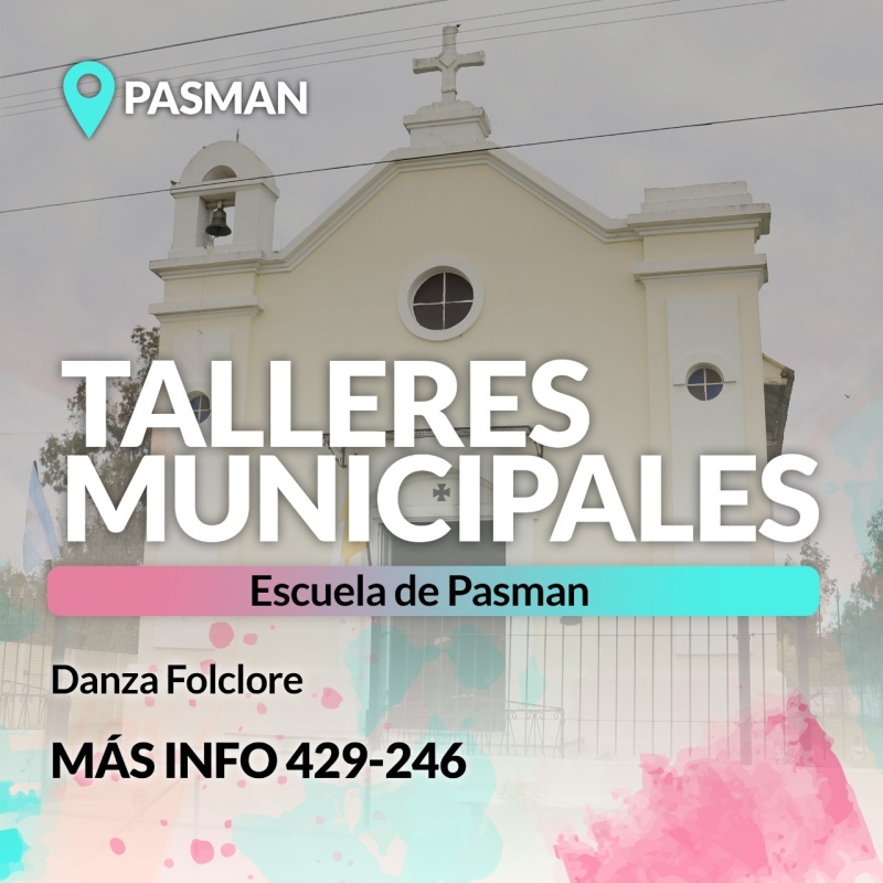 Inscripción a Talleres Culturales Municipales