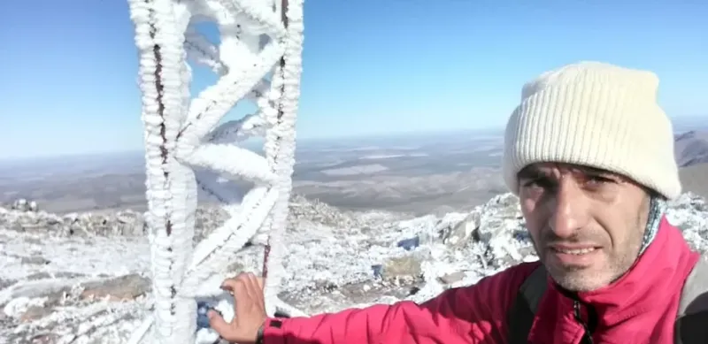 Las increíbles fotos del techo de la provincia de Buenos Aires cubierto de nieve