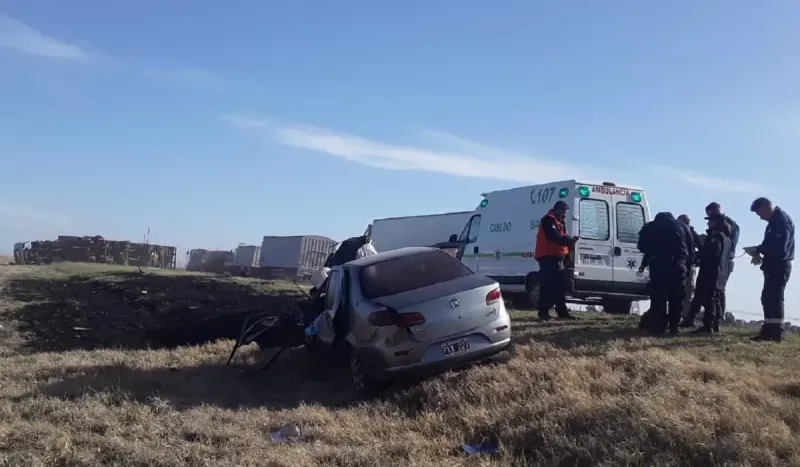 Una mujer falleció en choque frontal en la ruta 51