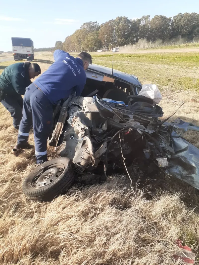 Una mujer falleció en choque frontal en la ruta 51