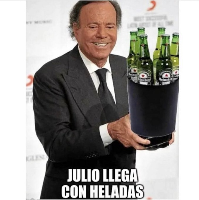 Los 25 mejores memes de Julio: arrancó el mes y Julio Iglesias es otra vez protagonista