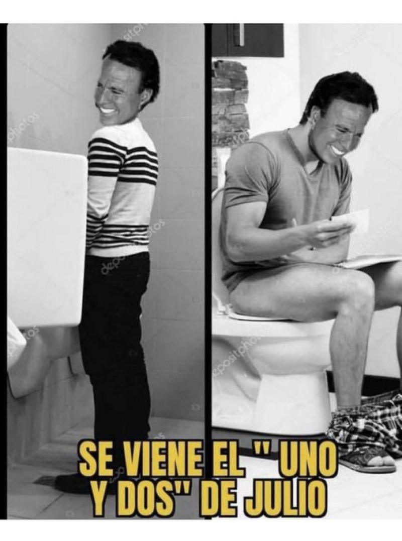 Los 25 mejores memes de Julio: arrancó el mes y Julio Iglesias es otra vez protagonista