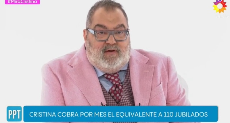 Lanata: “Estos 110 jubilados cobran la mínima y juntos suman los $4 millones de las pensiones de Cristina”