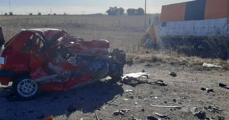 Una mujer falleció tras chocar con un camión en Ruta 226, en Olavarría