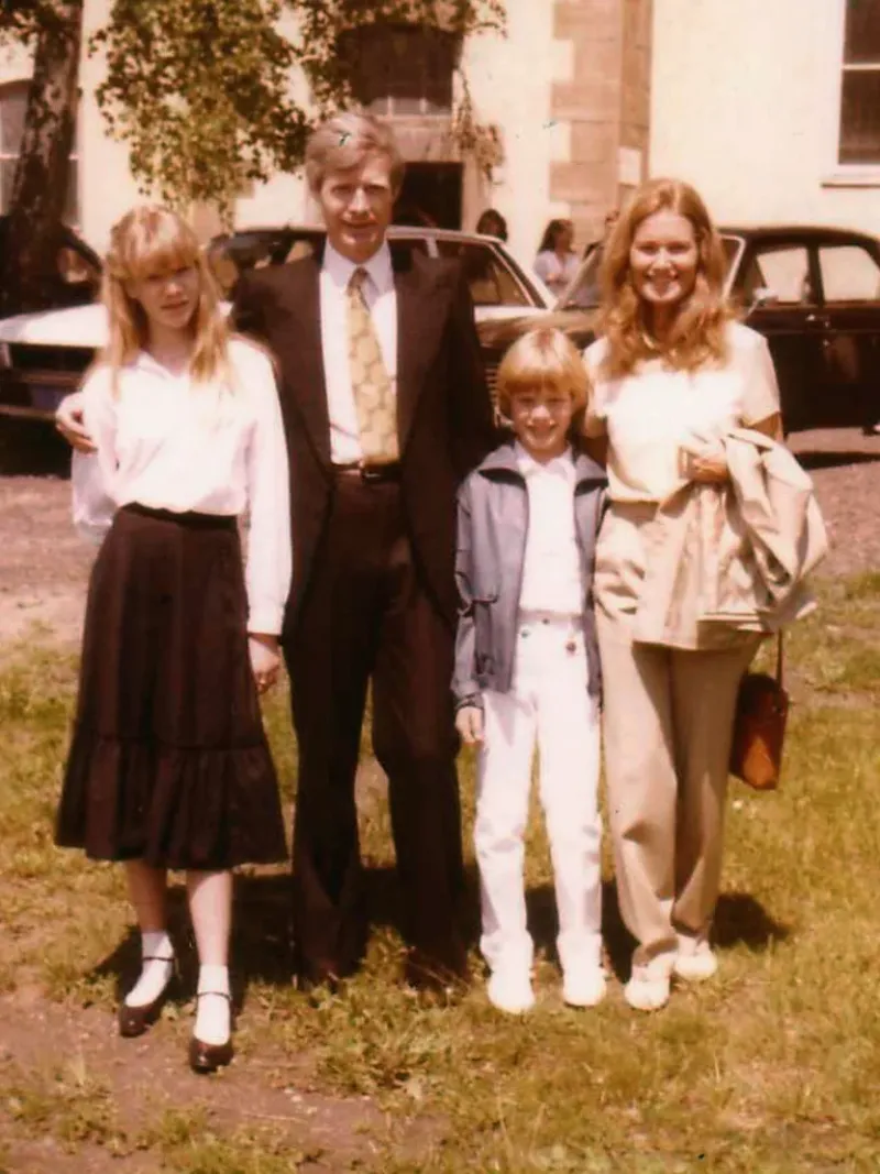 La familia Bamberski: Kalinka, André, Nicolas y Daniéle Gonnin. Los hijos se llevaban tres años de diferencia y en julio de 1982 estaba pasando sus vacaciones de verano en Lindau, Alemania, en la casa del nuevo marido de Daniéle