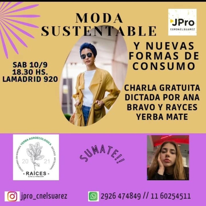 Charla sobre “moda sustentable”