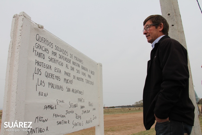 Cura Malal honró a los veteranos de guerra de Malvinas