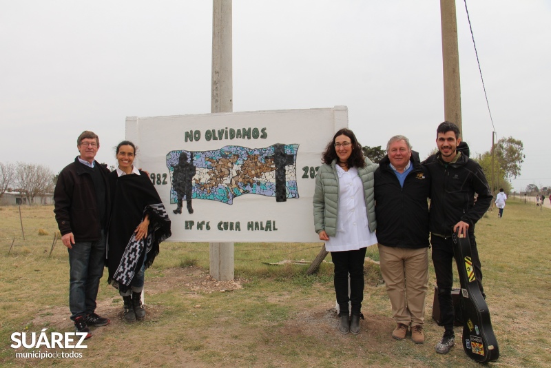 Cura Malal honró a los veteranos de guerra de Malvinas