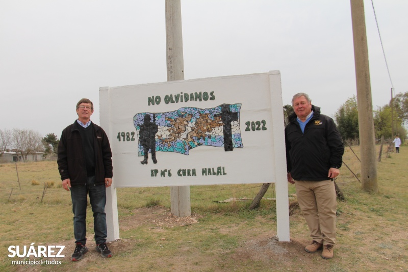 Cura Malal honró a los veteranos de guerra de Malvinas