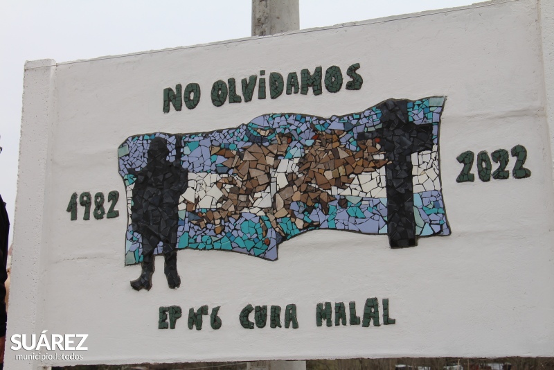 Cura Malal honró a los veteranos de guerra de Malvinas