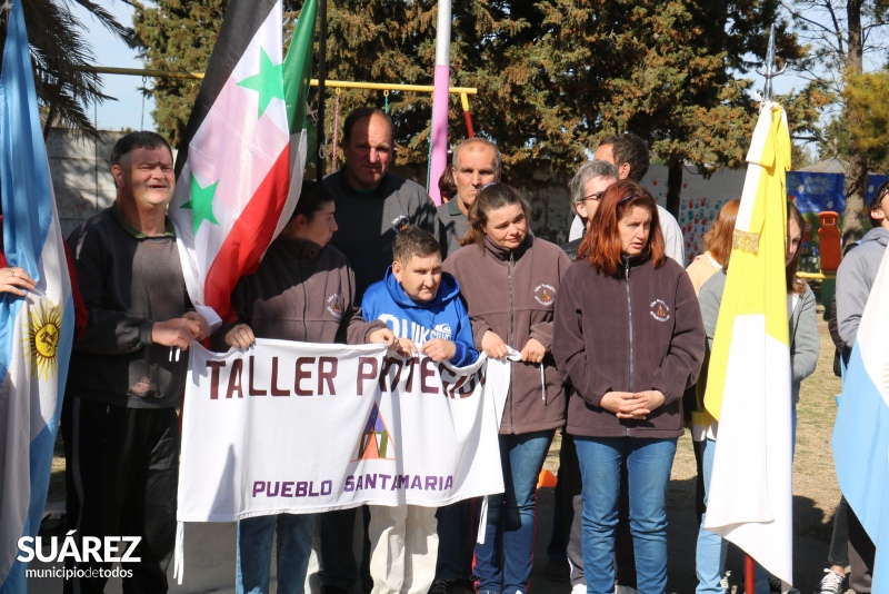 El “Día Nacional del Inmigrante” se celebró en pueblo Santa María