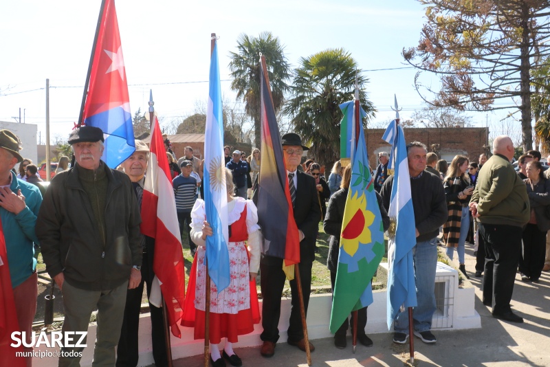 El “Día Nacional del Inmigrante” se celebró en pueblo Santa María