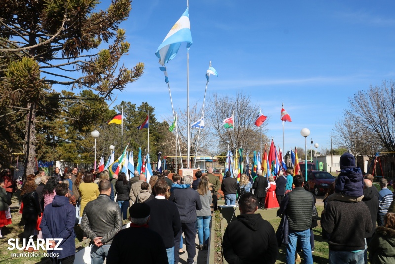 El “Día Nacional del Inmigrante” se celebró en pueblo Santa María