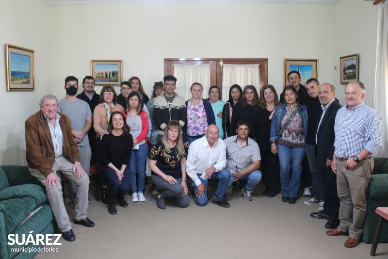 Entrega de microcréditos en Huanguelén