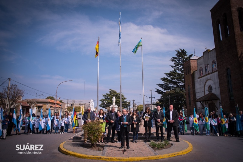 Anuncios de Moccero en el acto de Kerb en Santa María