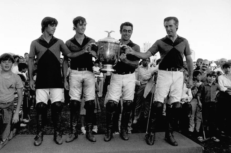 Los campeones: Benjamín Araya, Juan Badiola, Daniel González y Horacio Araya Archivo LN