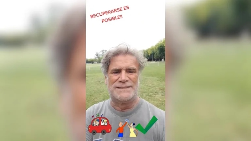  Medina en un video de Instagram hecho para la organización.