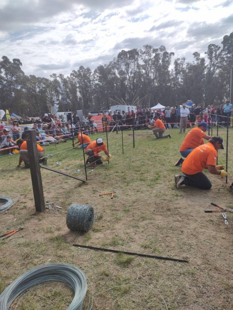 Parejas suarenses obtuvieron el 1er y 2do puesto en la Ronda Regional Buenos Aires del Campeonato Nacional de Alambradores