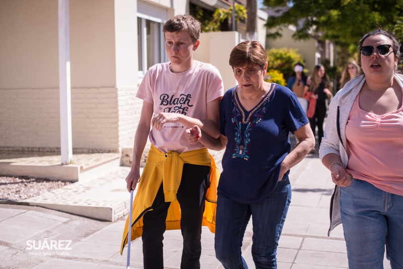 Caminata Inclusiva en el “Día Internacional del Bastón Blanco”