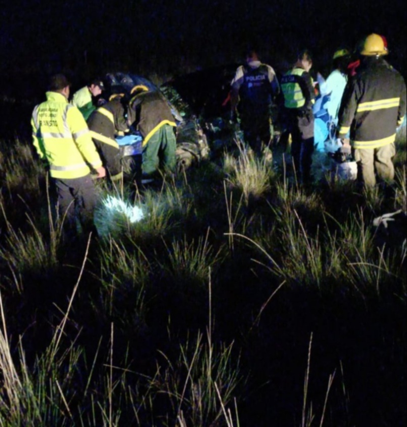 Patagones: debieron asistir a 7 personas por un choque en la ruta 3