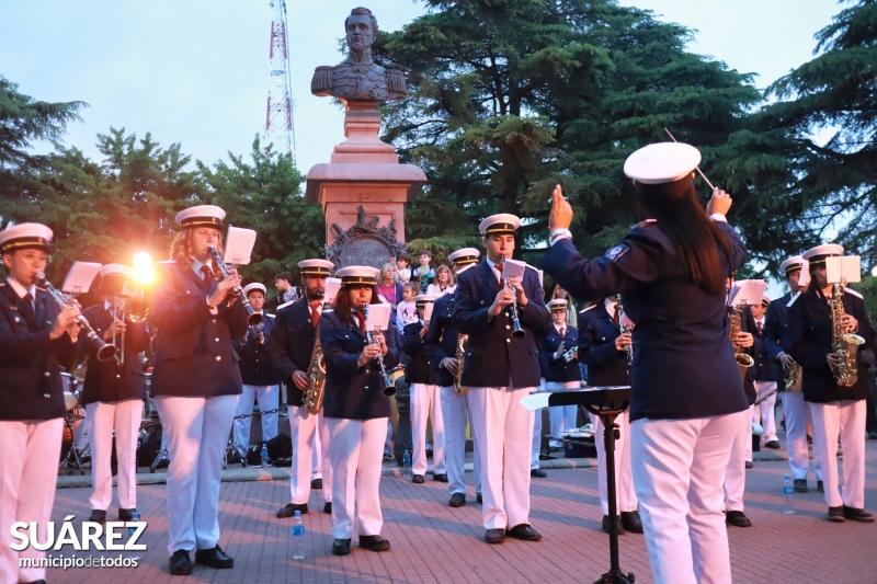 Concierto Callejero de la banda municipal “Bartolomé Meier” por su 62° aniversario