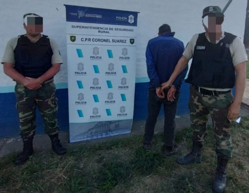 Aprehendieron a dos suarenses que robaban rieles en la Estación Primavera