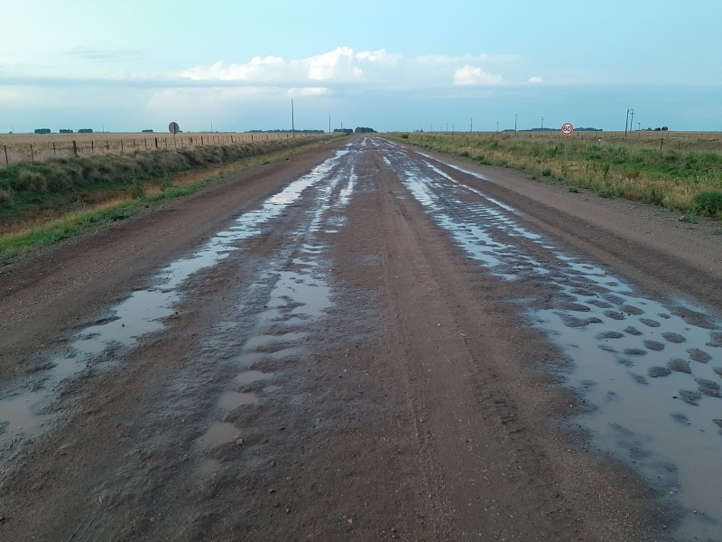 Preocupa el mal estado del camino entre Primavera y Huanguelén