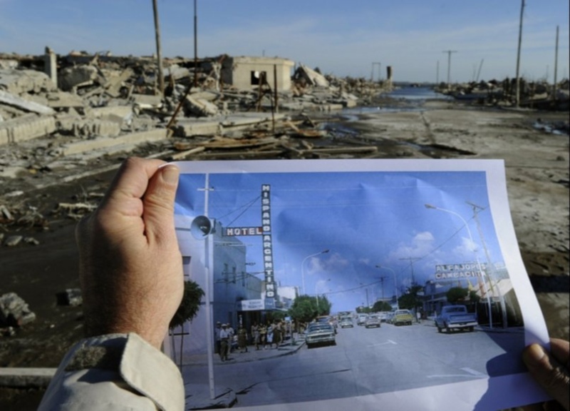 El antes y después del destino que sufrió un revés que pudo evitarse.