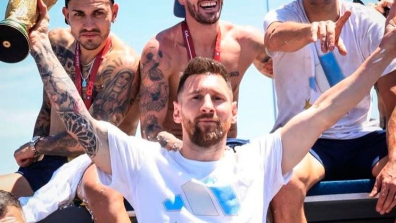 El visceral mensaje de Messi tras la locura de la caravana: ”Con lo bueno y lo malo...”