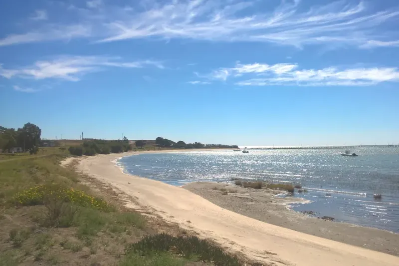 Todavía es una playa virgen