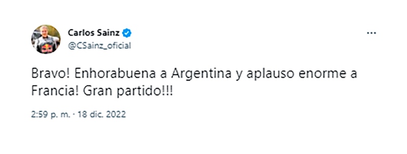 De Neymar a Roger Federer: los mensajes del mundo del fútbol y el deporte tras la coronación de Lionel Messi y Argentina