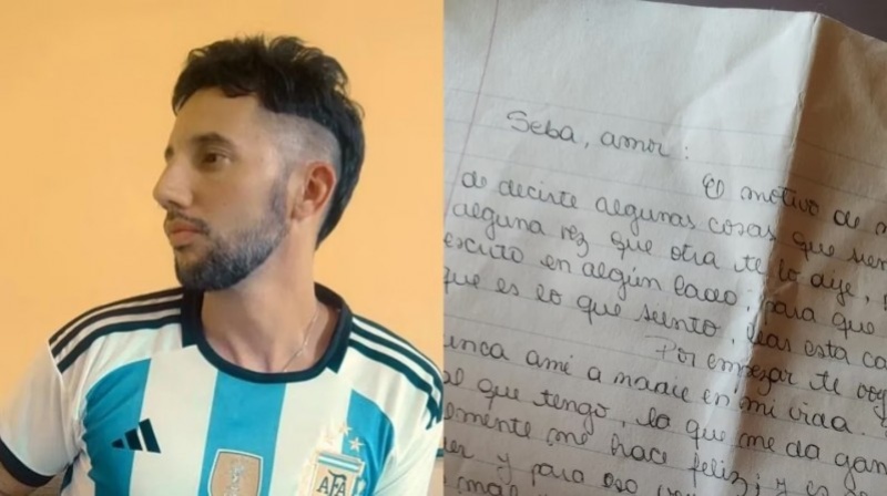 Encontró una carta de su primera novia, la publicó en Twitter y le escribió el actual de ella: “No sabía”