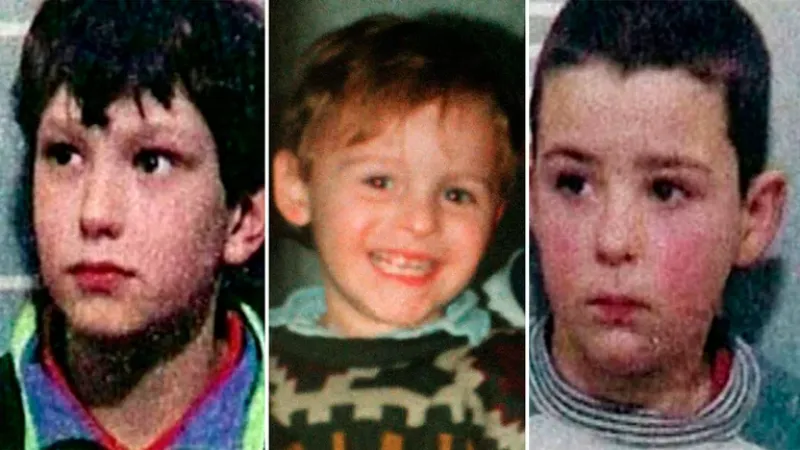 James Bulger tenía dos años cuando fue secuestrado por dos niños de 10 en un shopping donde se encontraba con su mamá