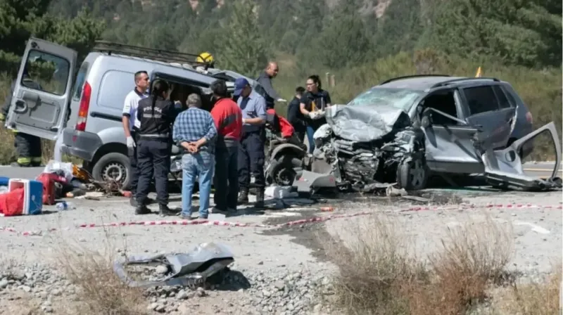 El accidente ocurrió el lunes en la mañana.