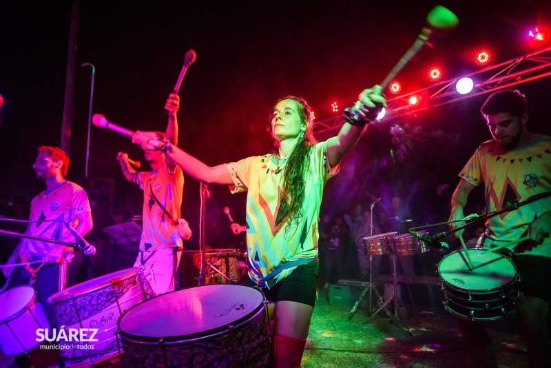 El lunes hubo baile de Carnaval en Villa Belgrano