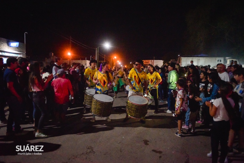 El lunes hubo baile de Carnaval en Villa Belgrano