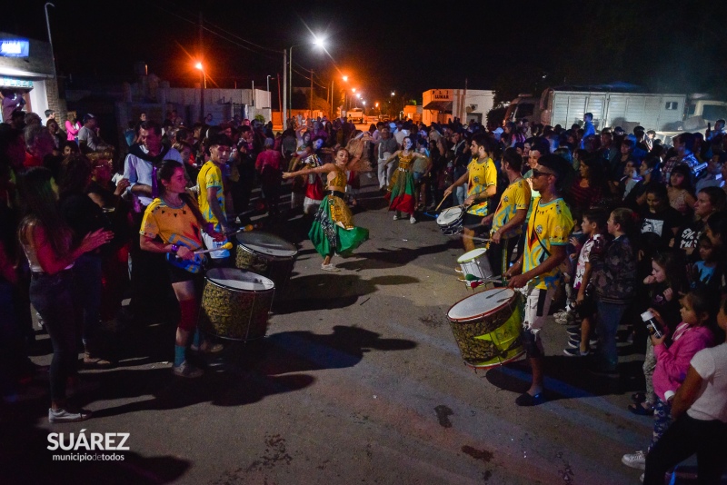 El lunes hubo baile de Carnaval en Villa Belgrano