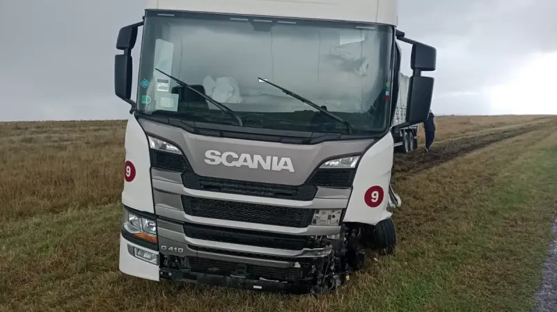 Impactante choque frontal en Ruta 3: cinco heridos