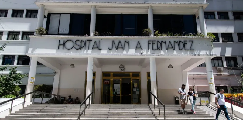 Varias rusas tuvieron ya a su bebé en el Hospital Fernández. Foto Federico Imas