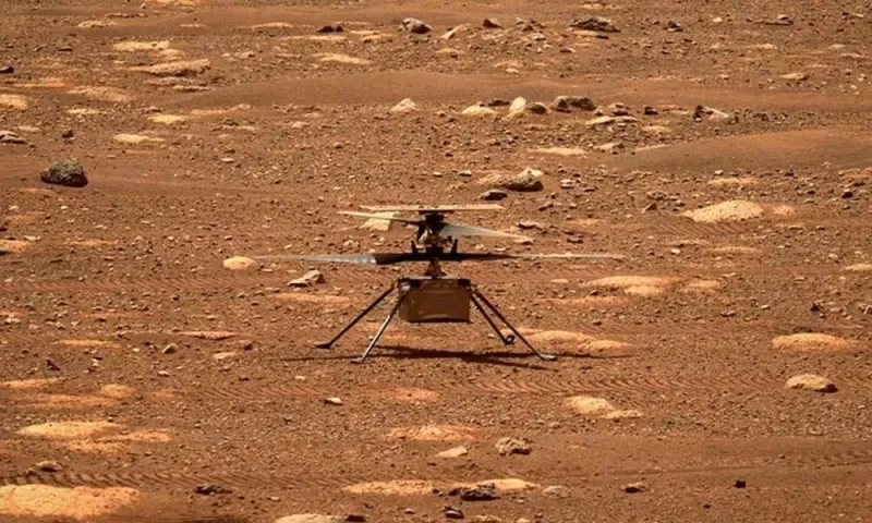 La NASA encontró evidencias de un antiguo lago en Marte