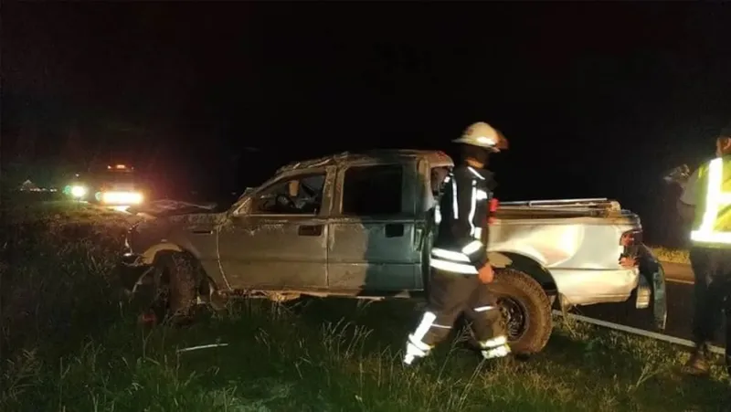 Un matrimonio murió en un trágico accidente en La Pampa y sus tres hijos están internados en grave estado