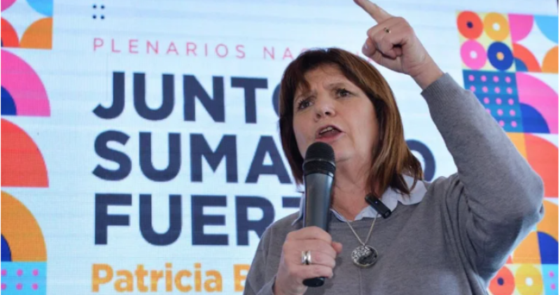 Patricia Bullrich descartó una alianza electoral con Javier Milei