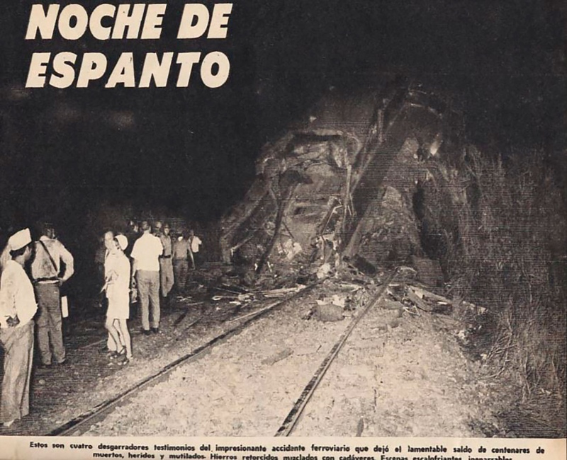 El accidente de ”El Zarateño”, como lo reflejó la revista Así en 1970