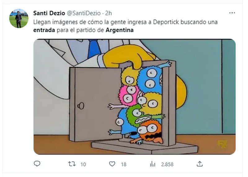 Los hinchas se tomaron con humor la fila virtual: los memes de la venta de entradas de Argentina vs Panamá