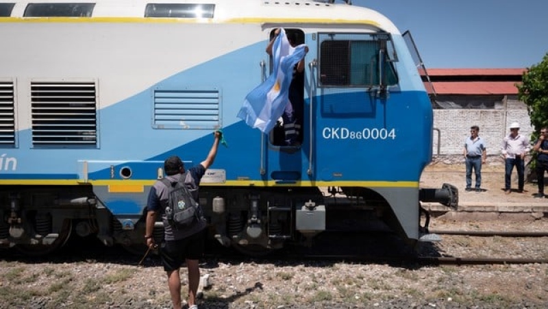 El tren vuelve a llega a Mendoza después de casi 30 años.